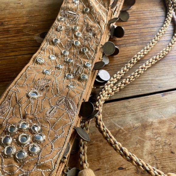 Embellished belt tassel belt freepeople belt - Picture 2 of 8